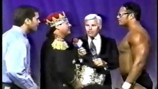 8241996  USWA  The Rock as Flex Kavana promo with Jerry Lawler [upl. by Adnoryt]