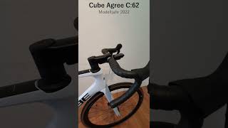 Cube Agree C62 flashwhite  n  carbon 2022 [upl. by Nesiaj272]