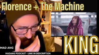 METALHEAD REACTS Florence  The Machine  King [upl. by Notniuqal]