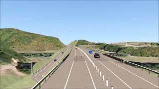 Visual simulation of the Link Road route [upl. by Eelarbed]