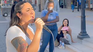 Queen Naija Sings Whitney Houston  The Greatest Love of All  Santa Monica [upl. by Ydnar]