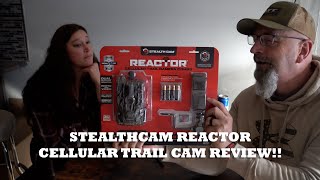 Stealthcam Reactor Cellular Trail Cam Review Costco Bundle [upl. by Hilliary626]