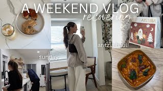 SUNDAY ROUTINE the BEST Aritzia haul deep cleaning the house setting up the week  weekend vlog [upl. by Enrichetta]