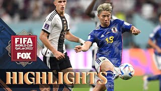 Germany vs Japan Highlights  2022 FIFA World Cup [upl. by Notsniw]