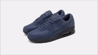 Nike  Air Max 90 Midnight Navy [upl. by Arytas65]