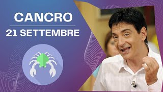 Cancro ♋️ Loroscopo di Paolo Fox  21 Settembre 2024  Contrariati dalla Luna…e stressati dal capo [upl. by Viddah958]