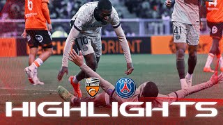 HIGHLIGHTS  LORIENT 14 PARIS ⚽️ DEMBÉLÉ amp MBAPPÉ [upl. by Adnole]