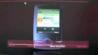 ASUS windows mobile 61 UI  Engadget [upl. by Annavaig6]