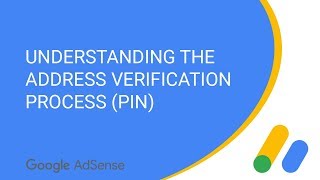 Understanding the address verification process PIN for AdSense [upl. by Gnim224]