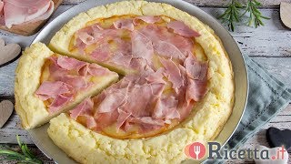 Crostata di patate con prosciutto e scamorza  Ricettait [upl. by Yard278]