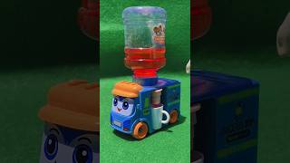 Mini blue Track Cup Fills With Colorful 💦 Satisfying viralvideo VIRAL [upl. by Salta]