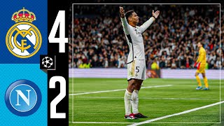 Real Madrid 42 SSC Napoli  HIGHLIGHTS  Champions League [upl. by Niveek900]