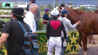 The Chosen Vron wins the San Carlos Stakes on Saturday March 16 at Santa Anita Park [upl. by Mirabelle]