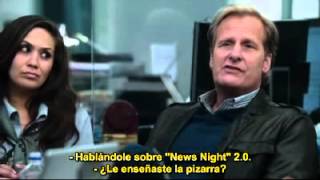 La regla mnemotécnica de las noticias The Newsroom episodio 2 [upl. by Ande53]