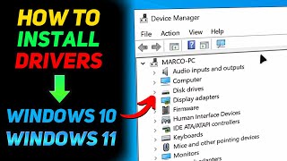 How to Install Drivers on Windows 1011 Beginner Tutorial [upl. by Jordanson]