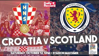 Croatia vs Scotland Live stream TV and kick off details for Nations League clash [upl. by Anifur]