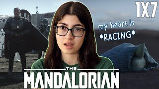 THE CLIFFHANGER THE MANDALORIAN 1x7 REACTION “Chapter 7 The Reckoningquot [upl. by Malcah]