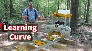 From Logs To Lumber A Sawmill Demonstration  Frontier Sawmills [upl. by Netsrijk]