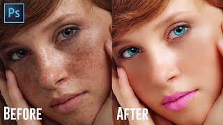 Bangla Photoshop Tutorial  Photo Retouching  Easiest Way Full Tutorial [upl. by Nore]