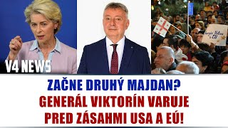 ZAČNE DRUHÝ MAJDAN GENERÁL VIKTORÍN VARUJE PRED ZÁSAHMI USA A EÚ [upl. by Beatty240]