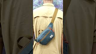 EIGER GRAPNEL WAISTBAG 1A 1989 2L BEIGE AND NAVY  shorts [upl. by Damalas]