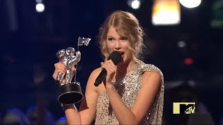 HD Kanye West Interrupts Taylor Swift at the 2009 MTV Video Music Awards [upl. by Iilek295]