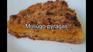 Moliūgų pyragas  Labai skanus pyragas su moliūgu  Greito pyrago receptas  Crumb cake with pumpkin [upl. by Ardeid910]