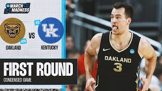 Oakland vs Kentucky  First Round NCAA tournament extended highlights [upl. by Karry]