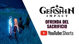 Mini Tutorial OFRENDA DEL SACRIFICIO  Ubicación Espíritus  Genshin Impact Shorts [upl. by Aicatsan332]