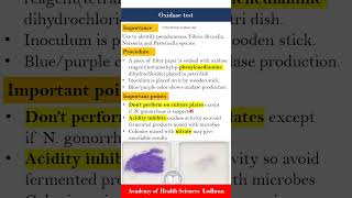 Oxidase test  Microbiology  by Imran Yaseen [upl. by Etiam]