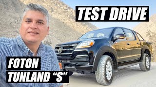 TEST DRIVE 075  NUEVA PICKUP FOTON TUNLAND “S”  28 ISF TURBO DIESEL CUMMINS  160 HP  360 NM [upl. by Boyd]