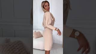 Robe Femme Beige Chic et Élégante  Robe Avenue [upl. by Acsot]