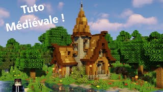 TUTO 101  Comment Faire une Maison Ancienne sur MINECRAFT [upl. by Ycul419]