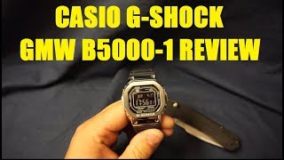 Casio GShock GMW B50001 review [upl. by Sarat538]