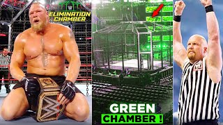 BROCK LESNAR NEW WWE CHAMPION Elimination CHAMBER 2022 Elimination CHAMBER 2022 MATCH WINNER [upl. by Bihas]