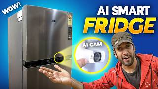 I Bought My First AI SMART FRIDGE with Builtin CAMERA ⚡️ IFB Smart Refrigerator Review [upl. by Irim]