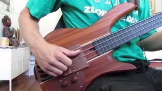 4 Finger Picking Technique for Bass [upl. by Aicilaanna43]