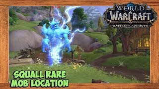 World of Warcraft Squall Rare Mob Location [upl. by Donella967]