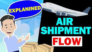 Process of Air Shipment From Picking up cargo to Delivery [upl. by Job308]