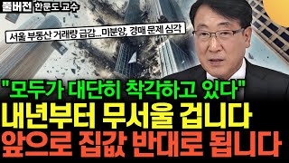 하반기 부동산 판도가 완전히 뒤집힌다 앞으로 집값 이렇게 됩니다 한문도 교수  풀버전 [upl. by Ayvid]