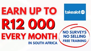 Earn Up To R12 000 Per MonthTake A Lot Deliveries Jobs make money in South Africa [upl. by Odlabu]