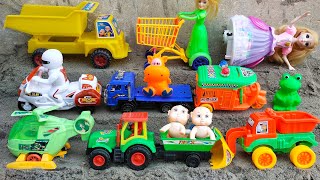 SpiderMan New Tractor Trolley 5 Mein khareed Li  Doll Ke Do Takle Baby Mil Gaye  Kids Toys [upl. by Airotel]