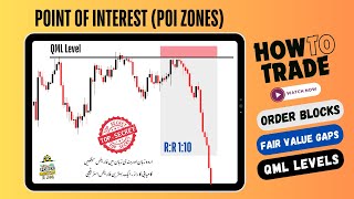 18 QML Trade Level  POI Zones Urdu Hindi  Forex Minions [upl. by Efinnej]