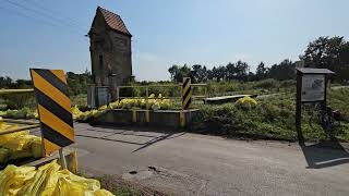 Flooding in Lower Silesia Flood defences and the fight to stop the water south east of Wrocław [upl. by Obara]