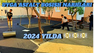 Asfalt bosish hizmatlari vodiy boylab asfalt narhlari 2024yilda [upl. by Letsirk]