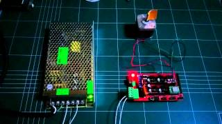 Ramps board 14 and NEMA 17 stepper motor Test [upl. by Einavoj]