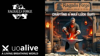 Ultima Online  UOAlive  Crafting a max luck mage suit [upl. by Carmina692]