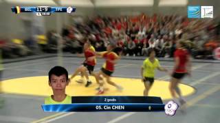 World Korfball Championships 2015  Belgium v Chinese Taipei  Extended Highlights [upl. by Woodall40]