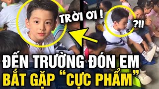 Đi ĐÓN EM ở trường mẫu giáo cô gái RUNG RINH khi bắt gặp NHAN SẮC CỰC PHẨM  Tin 3 Phút [upl. by Alik]