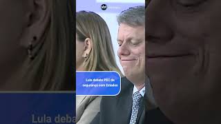 Lula defende pacto contra o crime organizado em reunião com governadores  SBT Brasil 311024 [upl. by Wobniar484]